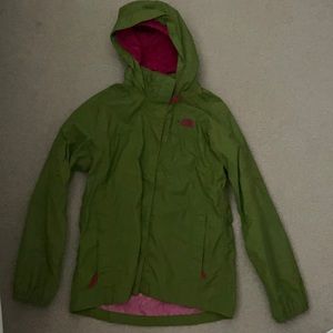 North face rain jacket